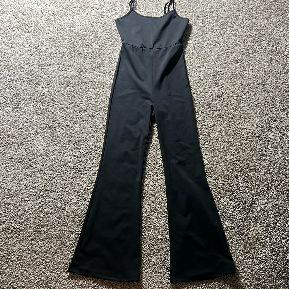 Flared pants jumpsuit